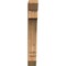 Ekena Millwork Imperial Slat Smooth Bracket, Western Red Cedar, 3 1/2"W x 18"D x 26"H BKT04X18X26IMP06SWR - alternate 4